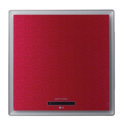 Красный кондиционер LG Artcool Panel A12LKE