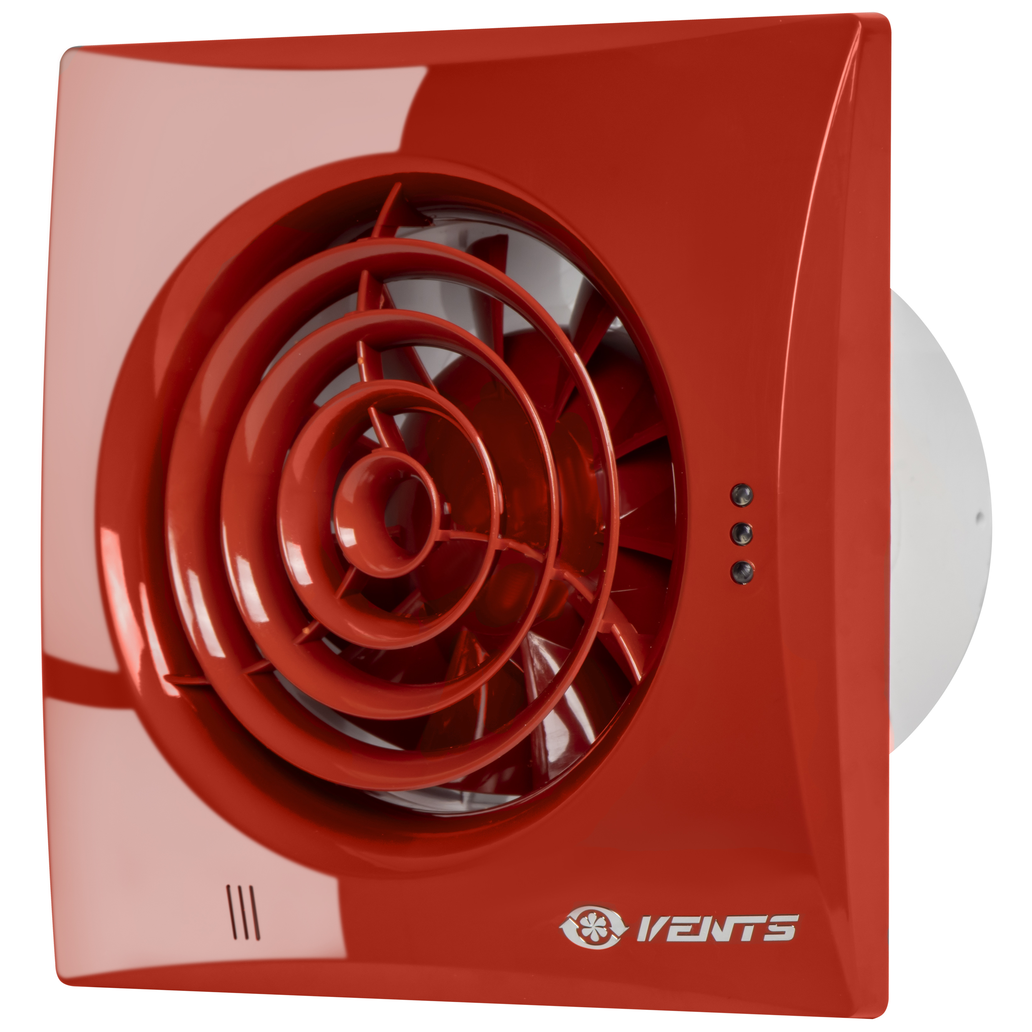 Купить красный вытяжной вентилятор Вентс 100 Квайт Красный в Киеве