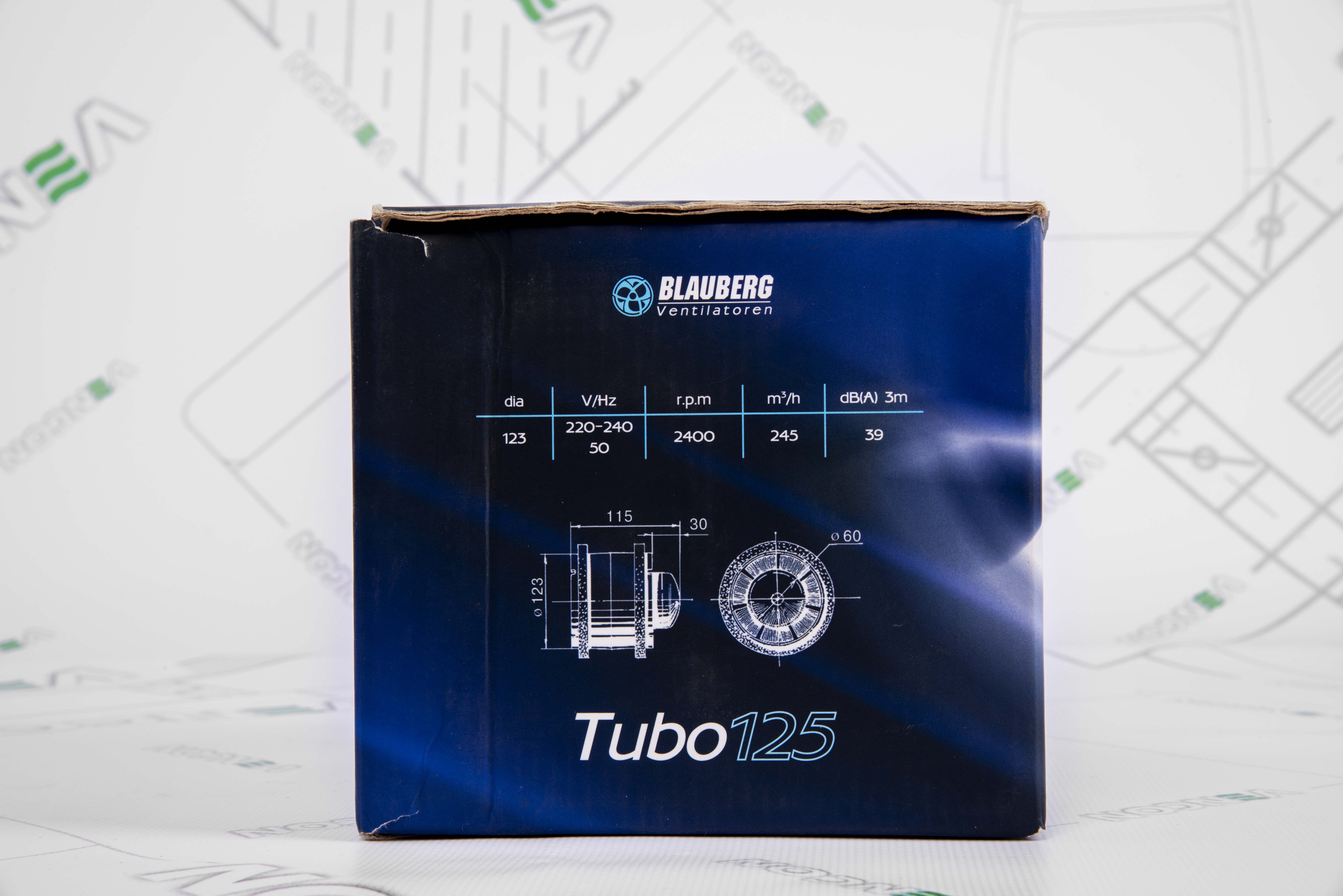 Канальний вентилятор Blauberg Tubo 125 інструкція - зображення 6