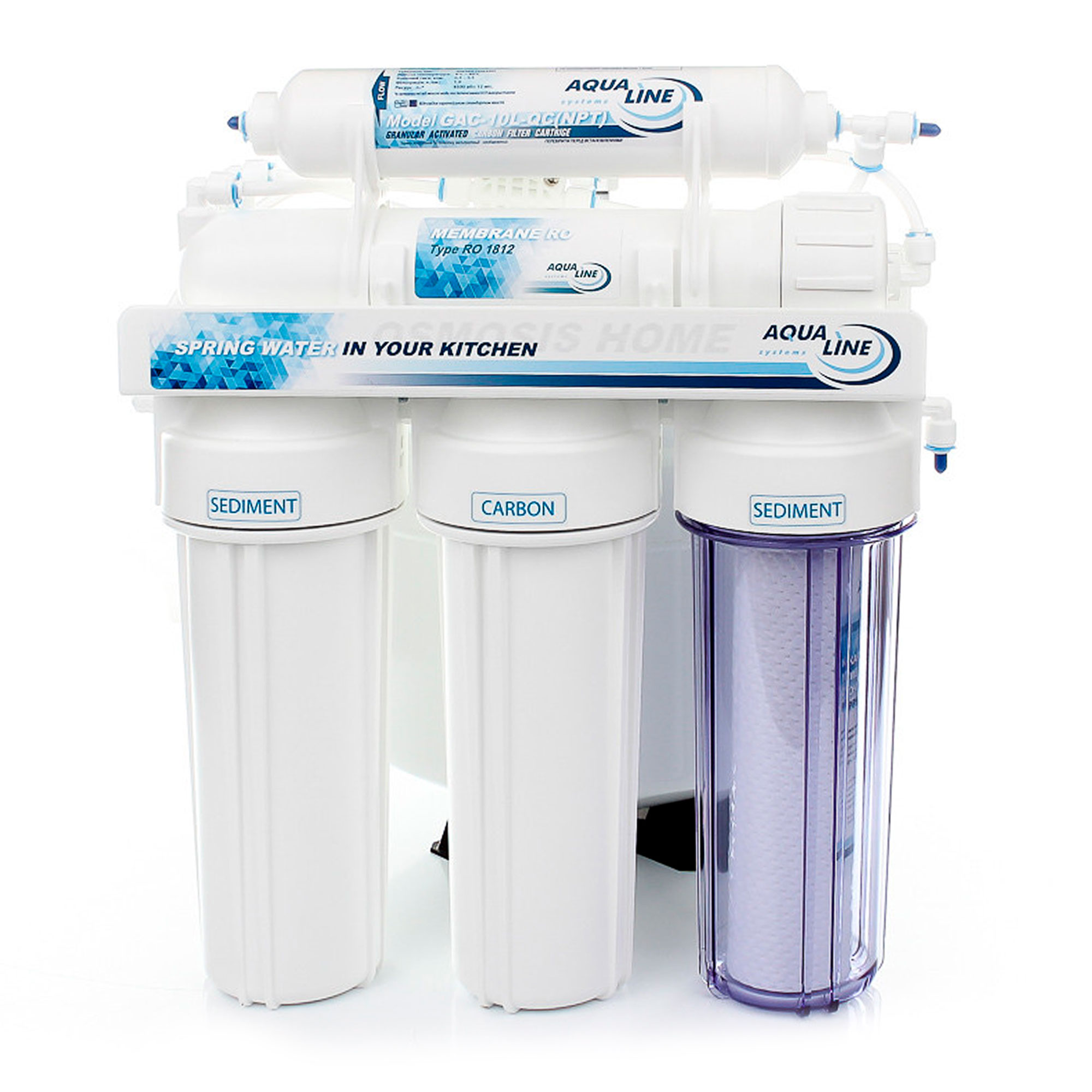 Характеристики фильтр для воды Aqualine RO-5 MT18