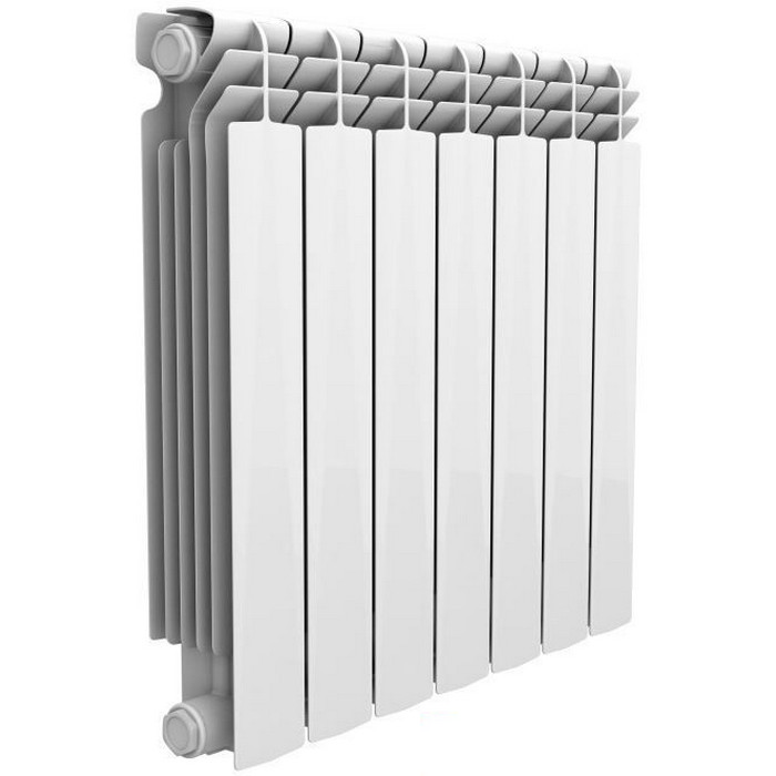 Характеристики секционный радиатор отопления Fondital Alustal 500/100 (1 секция)