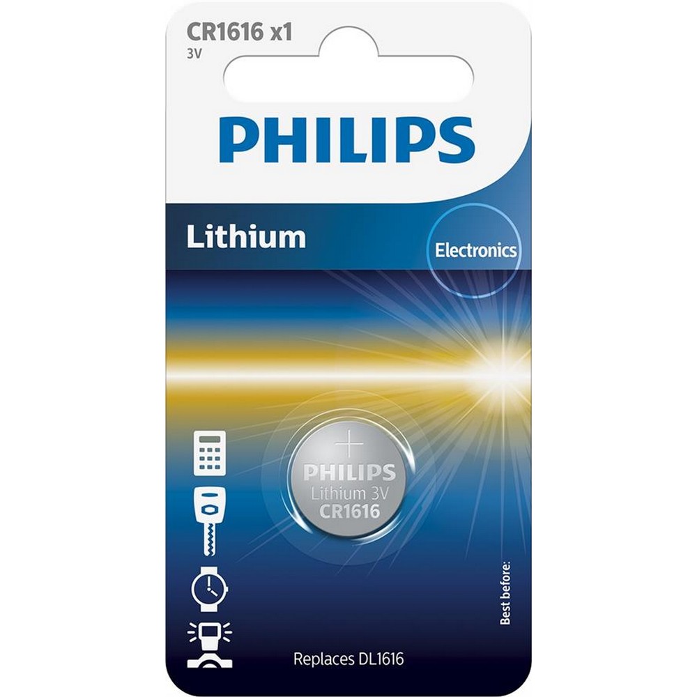 Цена батарейка Philips Lithium CR [CR1616/00B] в Луцке