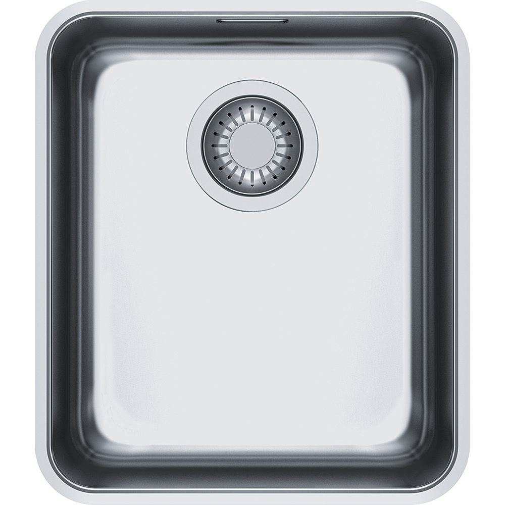 Кухонна мийка срібляста Franke Aton ANX 110-34 122.0204.647 (полірована)