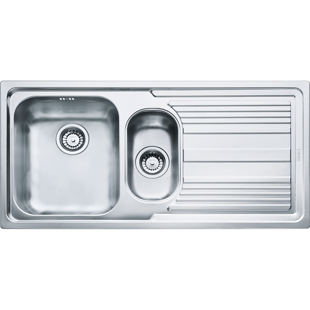 Кухонна мийка срібляста Franke Logica Line LLL 651 101.0381.836 (декор)