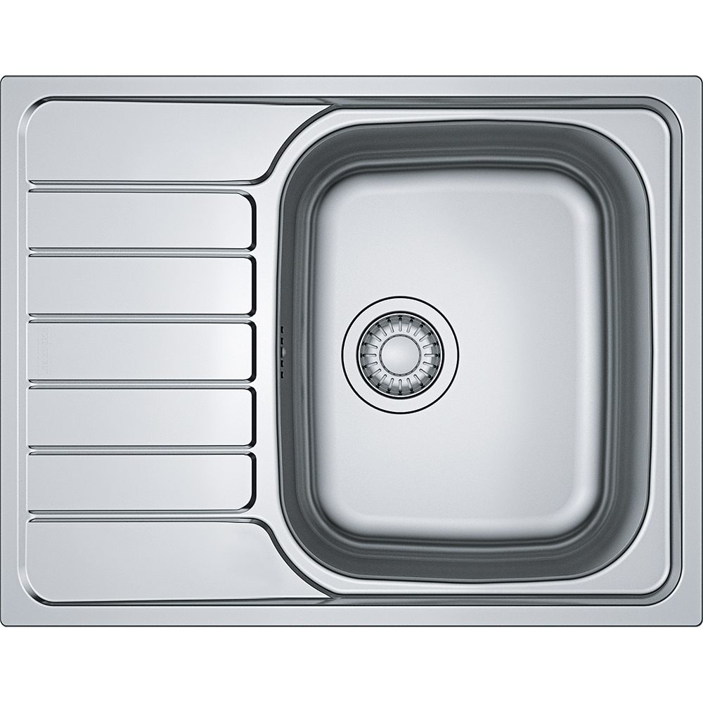 Кухонна мийка срібляста Franke Spark SKL 611-63 101.0598.808 (декор)