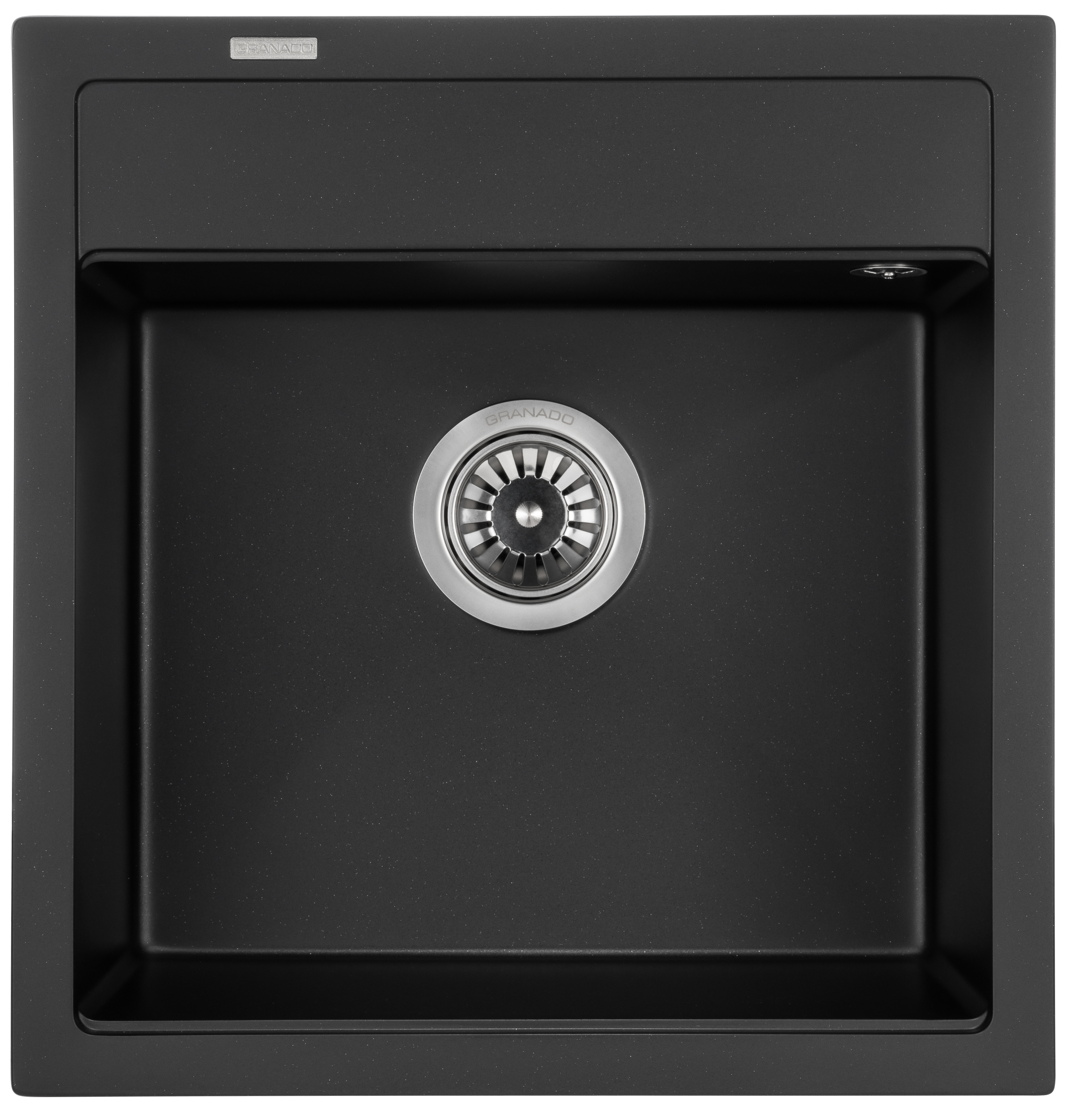 Кухонна мийка ширина 500 мм Granado Merida Black shine
