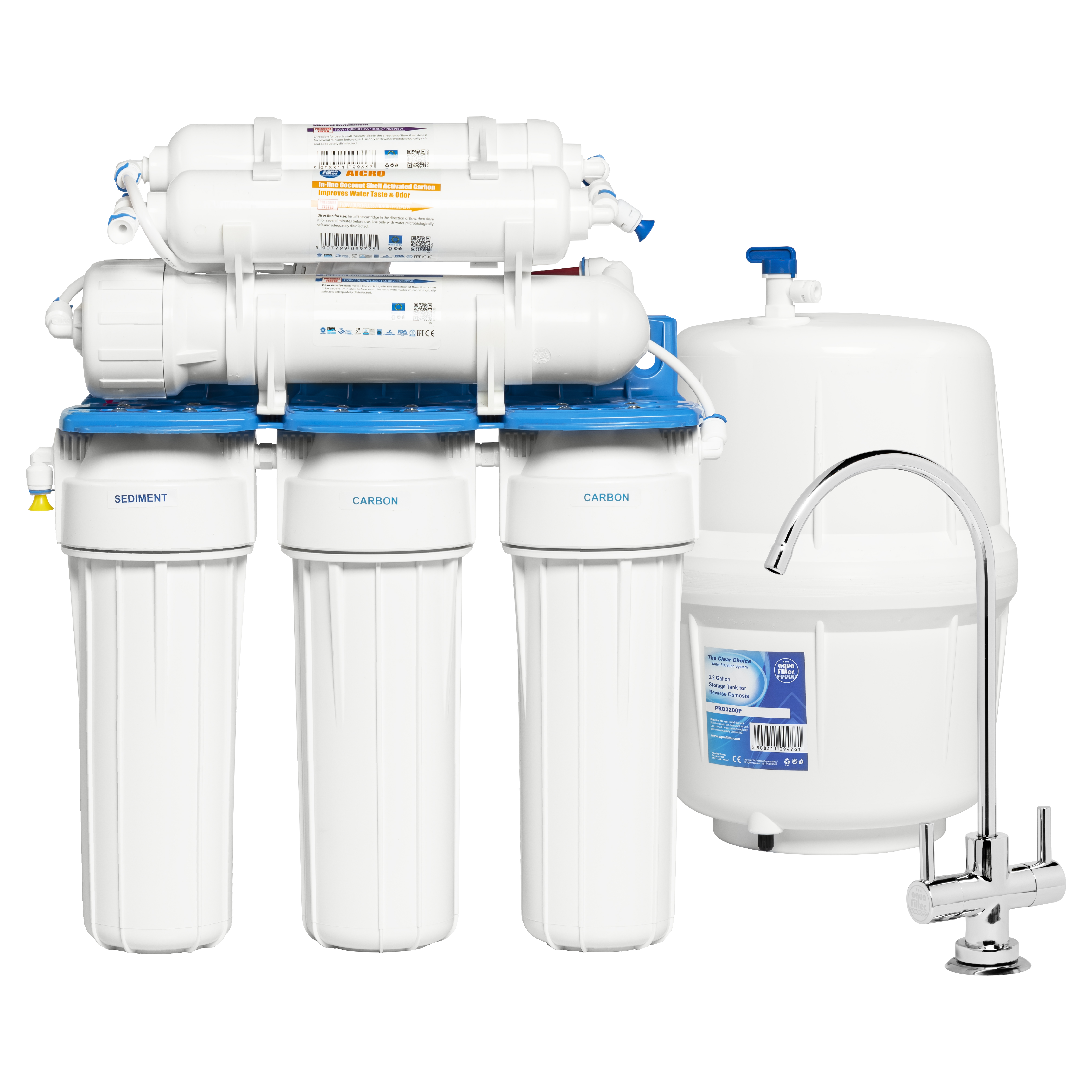 Купить фильтр для воды Aquafilter RX-RO6-75 (RX65155516) в Житомире