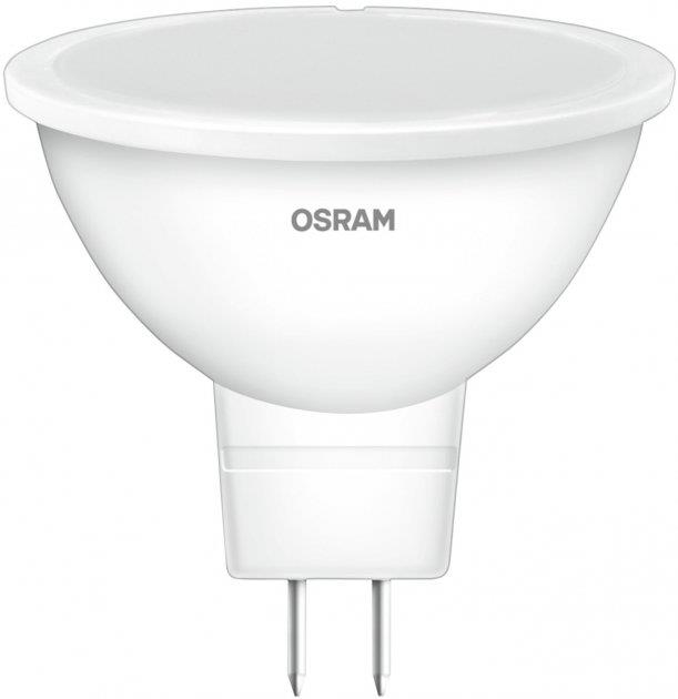 Світлодіодна лампа потужністю 7 Вт Osram Led Value PAR16 GU5.3 7W 3000K 220V (4058075689299)