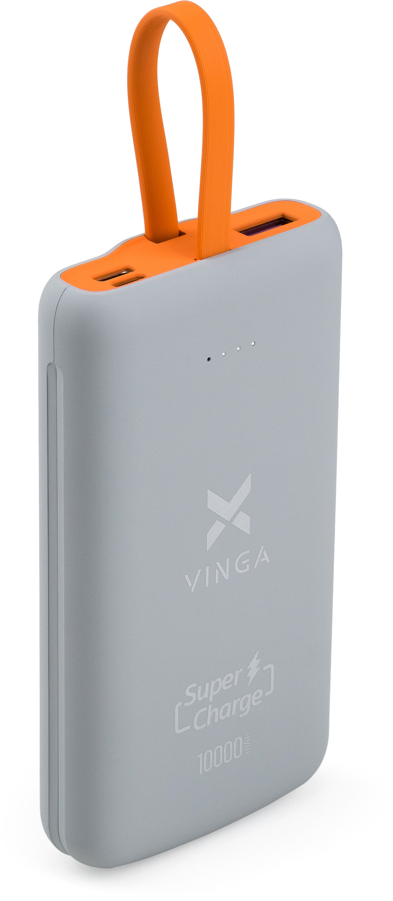 Павербанк для планшету Vinga 10000 mAh Dark grey (VPB1SQSCDG)