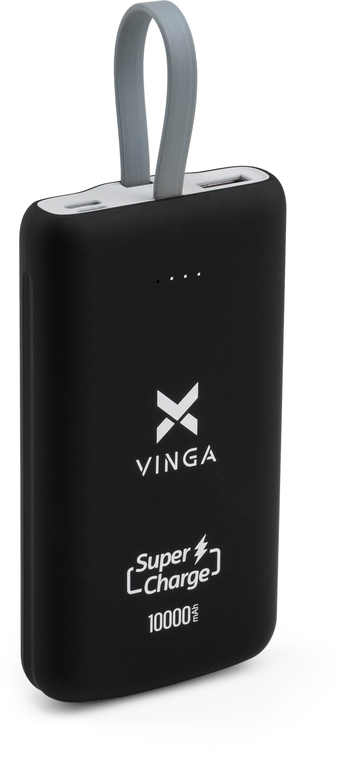 Повербанк с быстрой зарядкой Vinga 10000 mAh Black (VPB1SQSCBK)