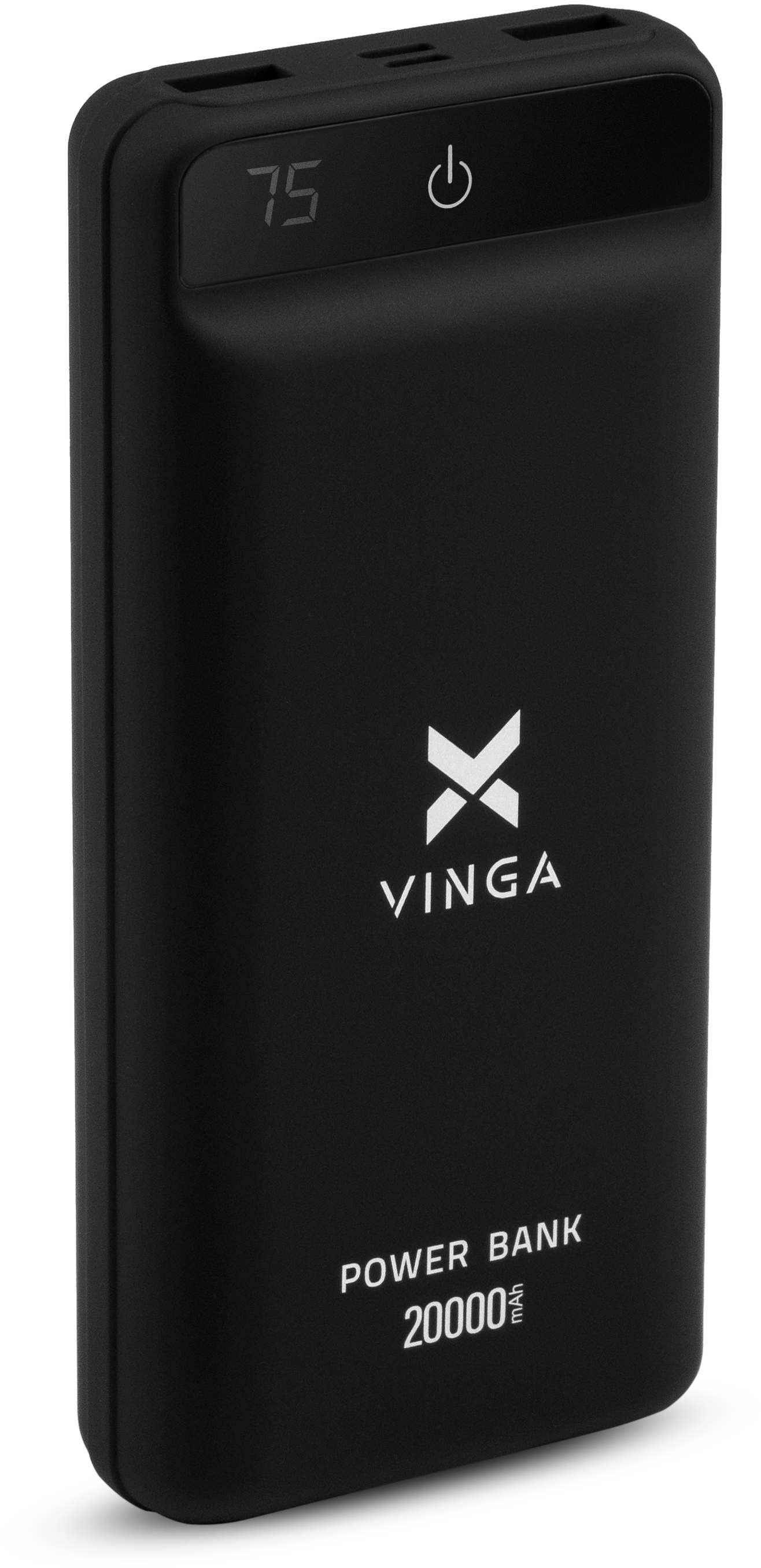Повербанк с быстрой зарядкой Vinga 20000 mAh Black (VPB2QLSBK)
