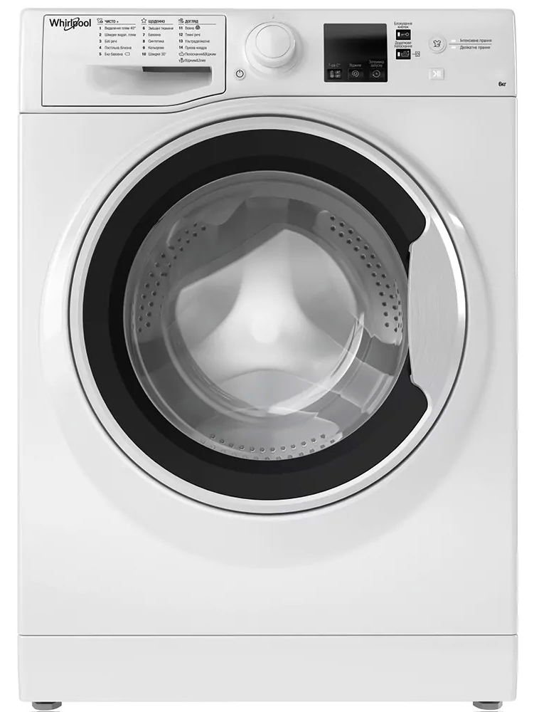 Польська пральна машина Whirlpool WRBSS6215WUA