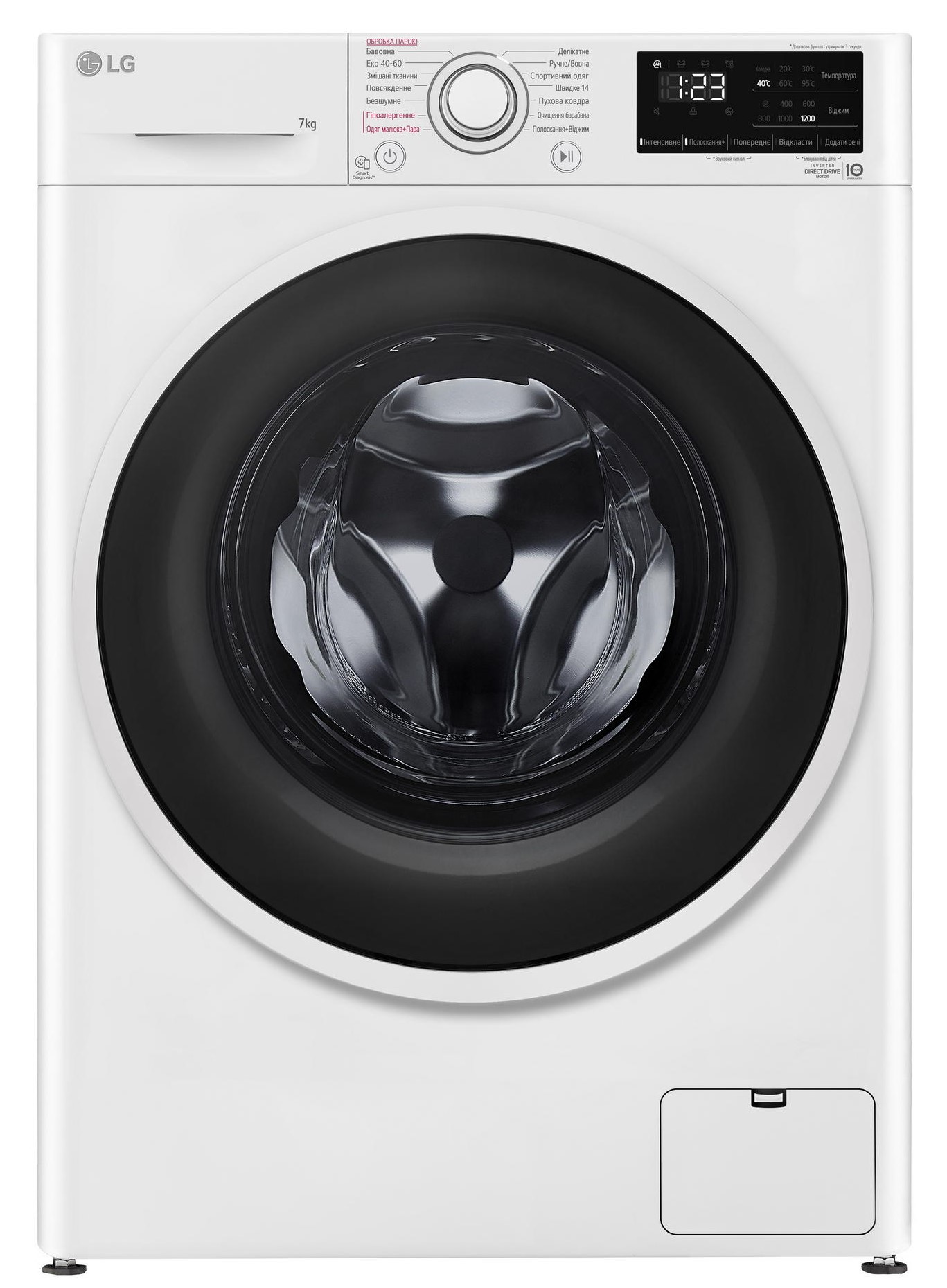 Характеристики стиральная машина на 1200 оборотов LG F2V3HS7WW