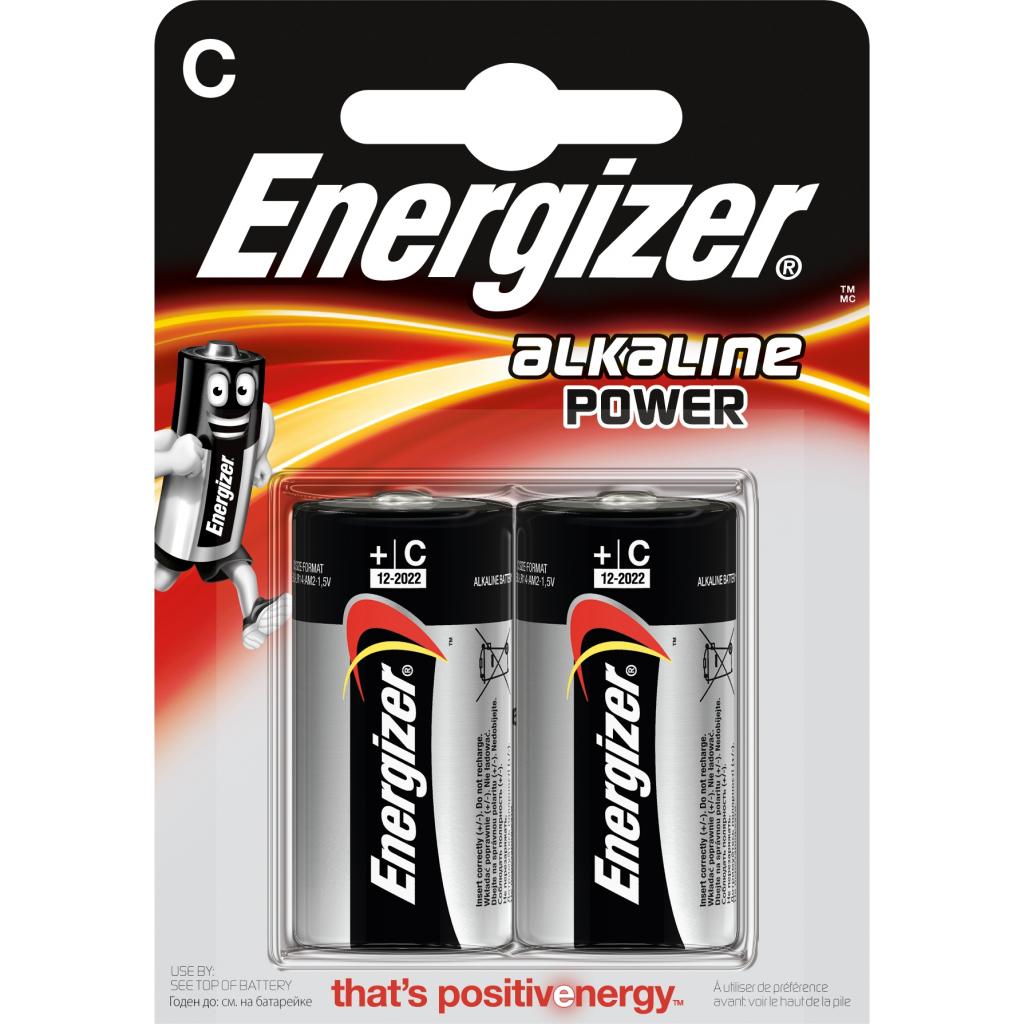 Батарейка Energizer C Alkaline Power LR14 * 2 (E300152100)