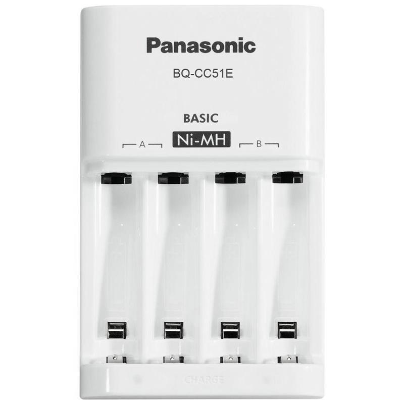 Цена зарядное устройство Panasonic Basic Charger New (BQ-CC51E) в Сумах