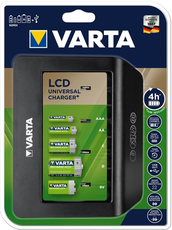 Varta LCD Universal Charger Plus (57688101401)