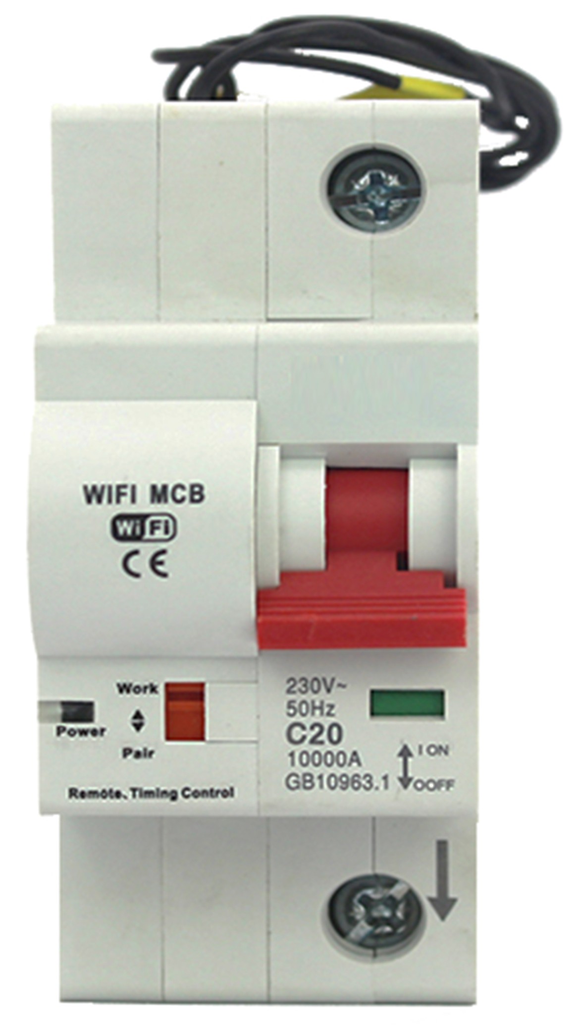 Цена умный автоматический выключатель Tervix Pro Line WiFi Circuit Breaker, 10A (439451) в Луцке