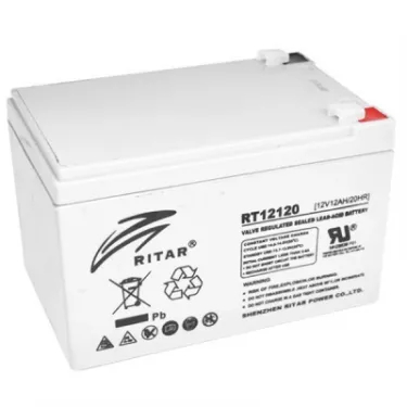 Купити акумулятор 12 a·h Ritar AGM RT12120, 12V-12Ah (RT12120) в Києві