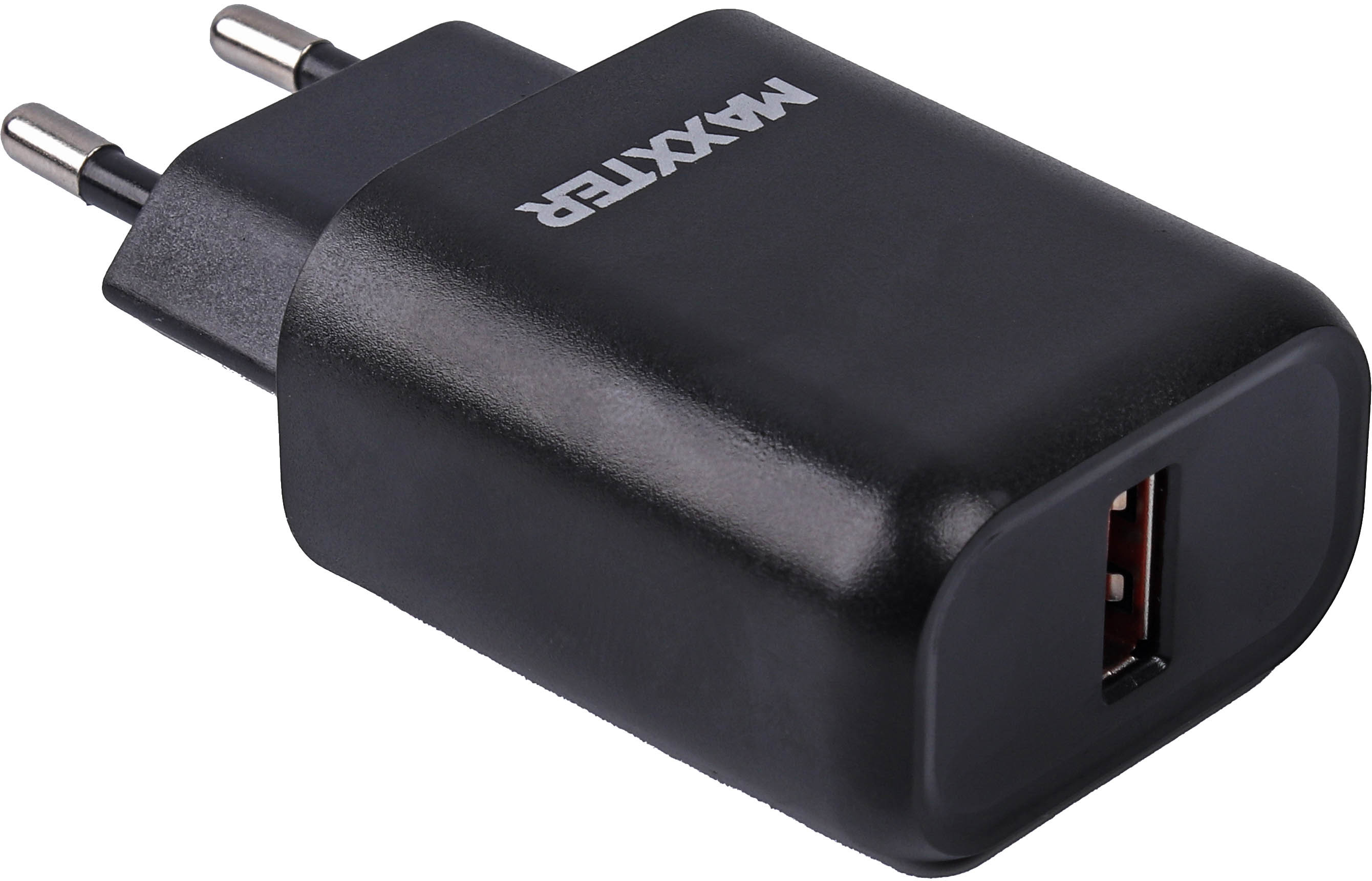 Зарядное устройство Maxxter 1 USB + cable Micro-USB (WC-QC-AtM-01) в Житомире