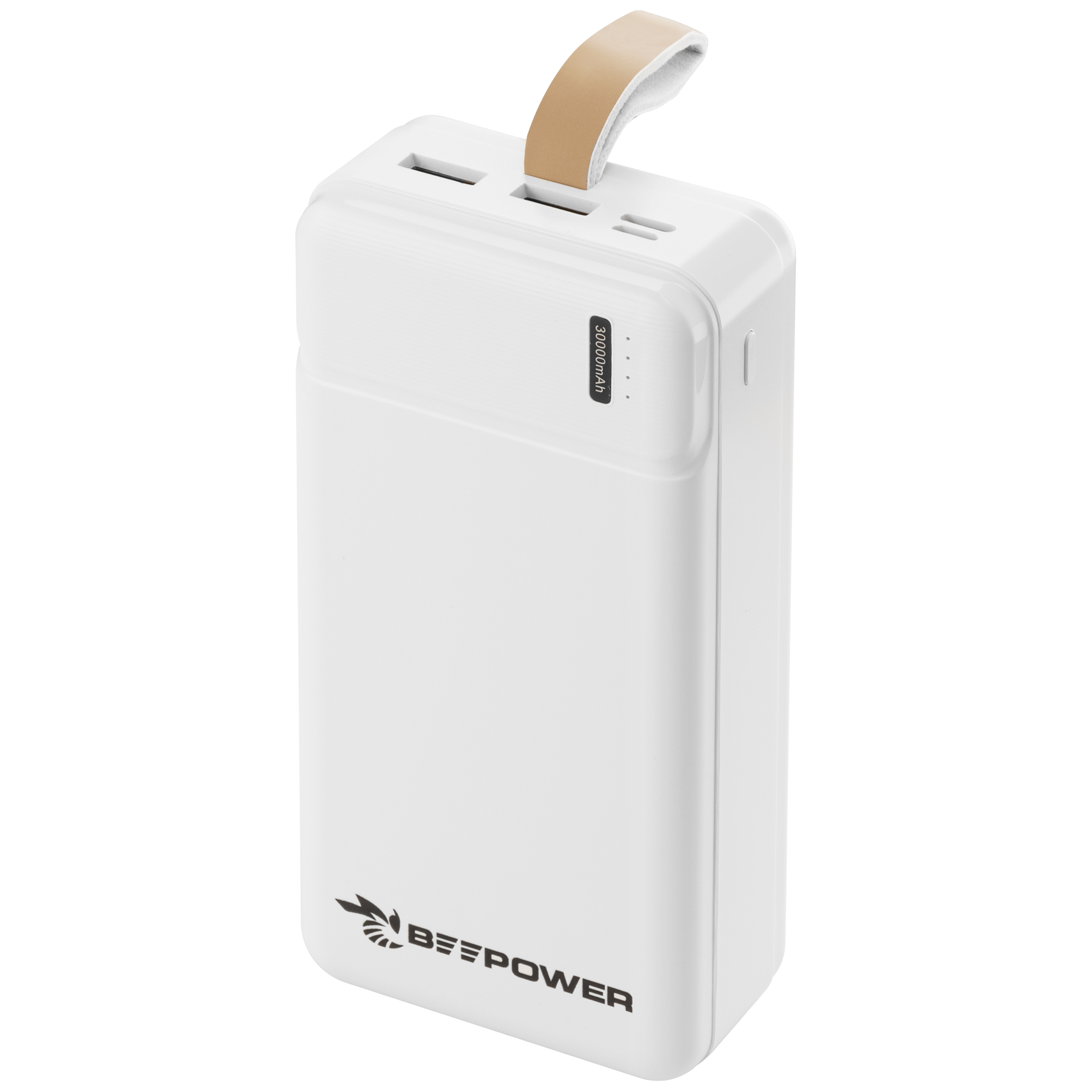 Інструкція павербанк для телефону BeePower Power Bank- BP-30 30000mAh 2.1A 2xUSB White (BP-30W)