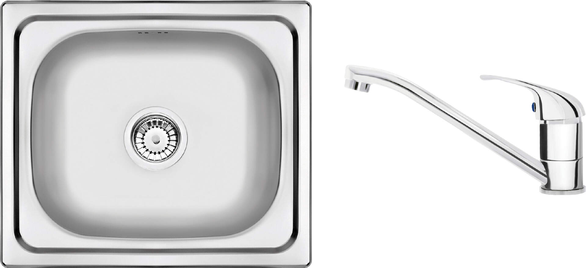 Відгуки кухонна мийка ширина 480 мм Deante Doppio ZEN_X103 + змішувач BYU_060M (ZENA0103) в Україні