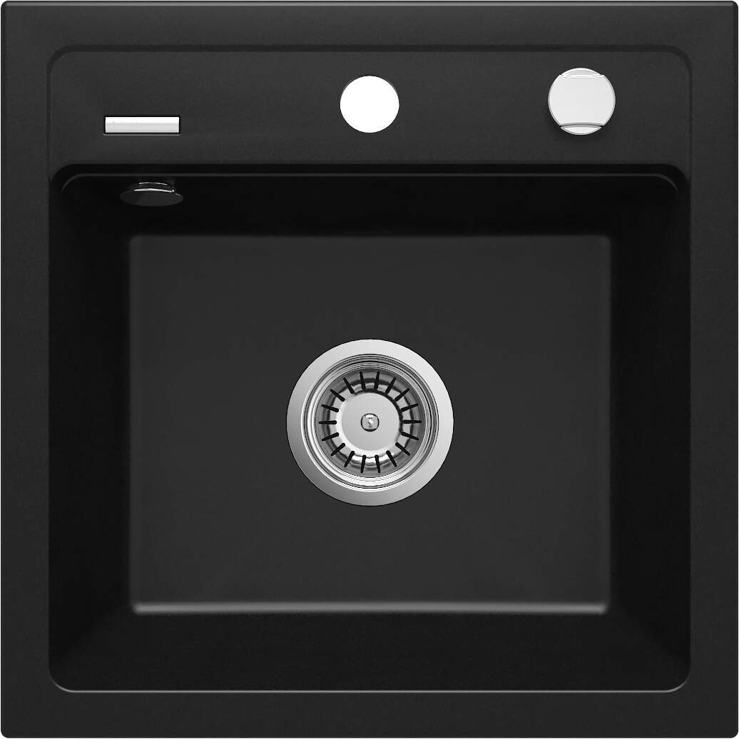 Кухонна мийка ширина 440 мм Deante Zorba 440х440х184мм (ZQZ_N103)