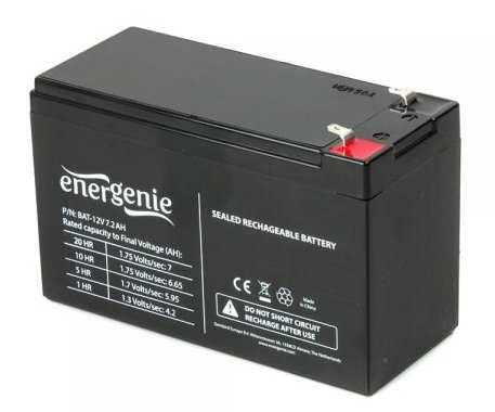 Аккумулятор свинцово-кислотный AGM EnerGenie BAT-12V7.2AH