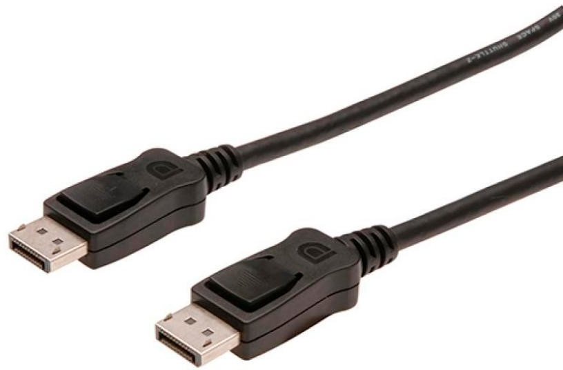 Кабель мультимедийный Digitus DisplayPort (AM/AM) 2m, black