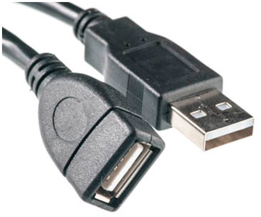 Цена кабель PowerPlant USB 2.0 AM/AF 0.5m (KD00AS1210) в Харькове