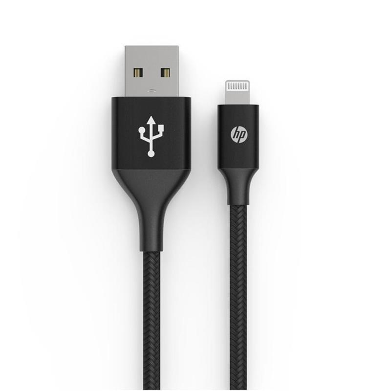 Цена кабель HP USB - Lightning, 2м, Black (DHC-MF100-2M) в Харькове