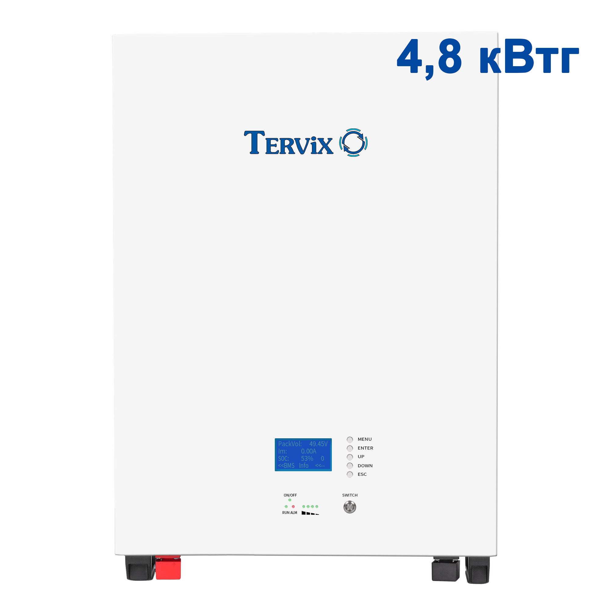 Аккумуляторная батарея Tervix Pro Line LiFePO4, 48В 621031 инструкция - изображение 6