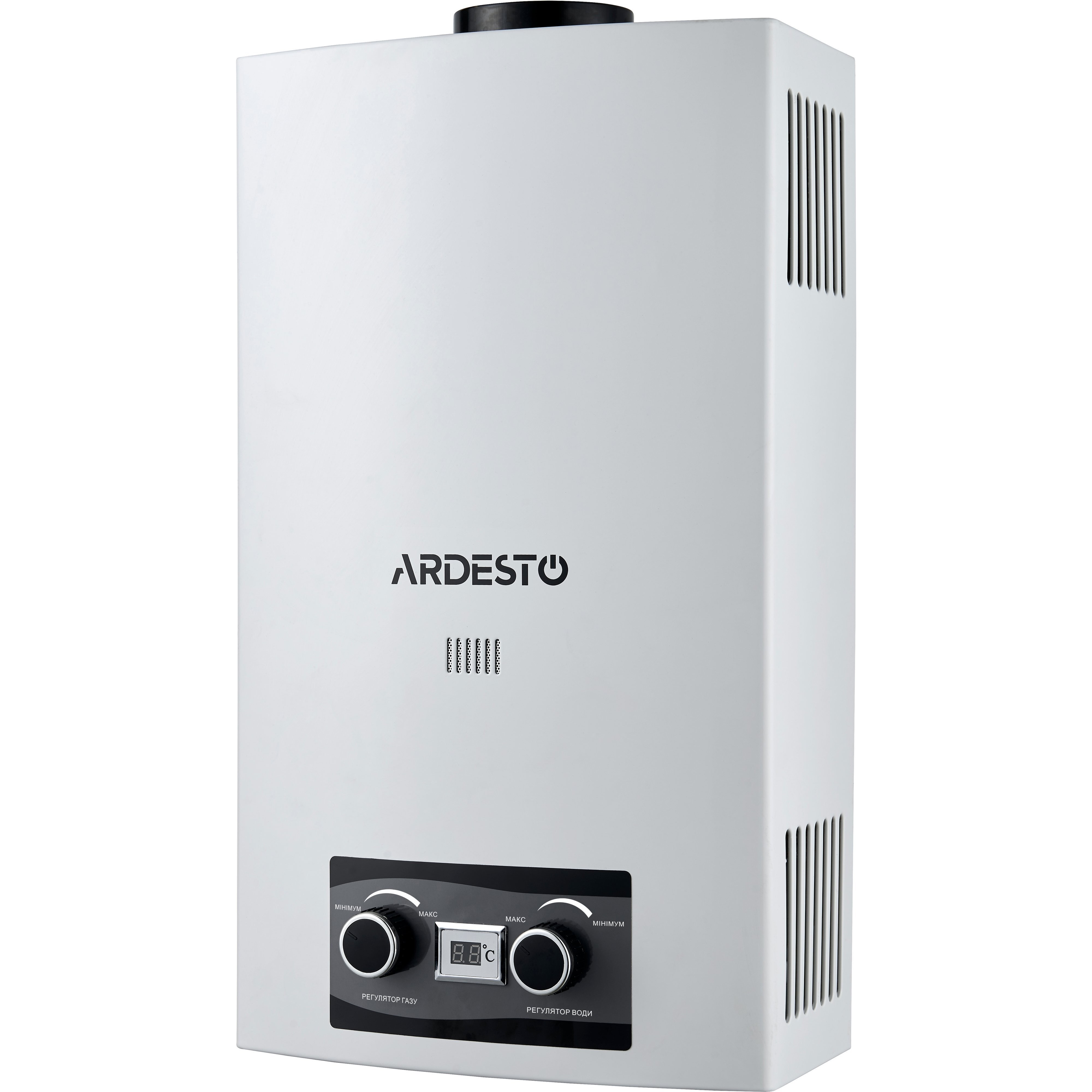 Дымоходная газовая колонка Ardesto X2 (TFGBH-10B-X2-WHITE)