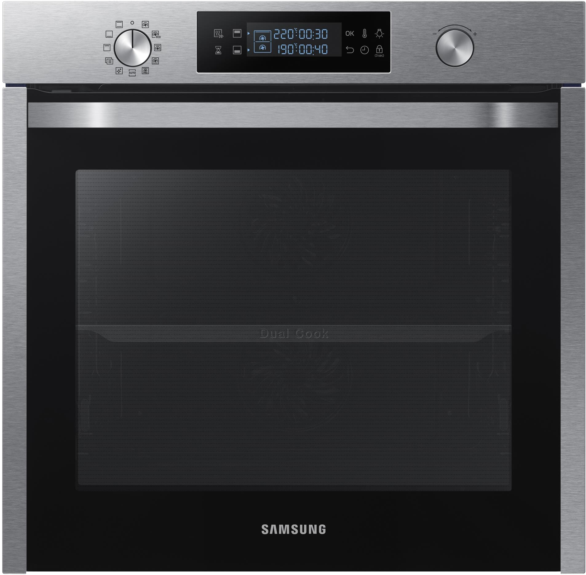 Характеристики духовой шкаф с двойной конвекцией Samsung NV75K5541RS/WT
