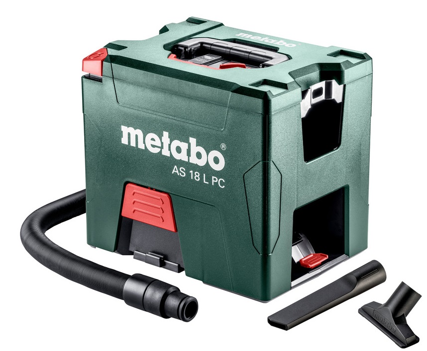Зеленый пылесос Metabo AS 18 L PC (602021000)