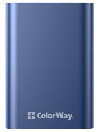Синий повербанк ColorWay CW-PB200LPG2BL-PDD