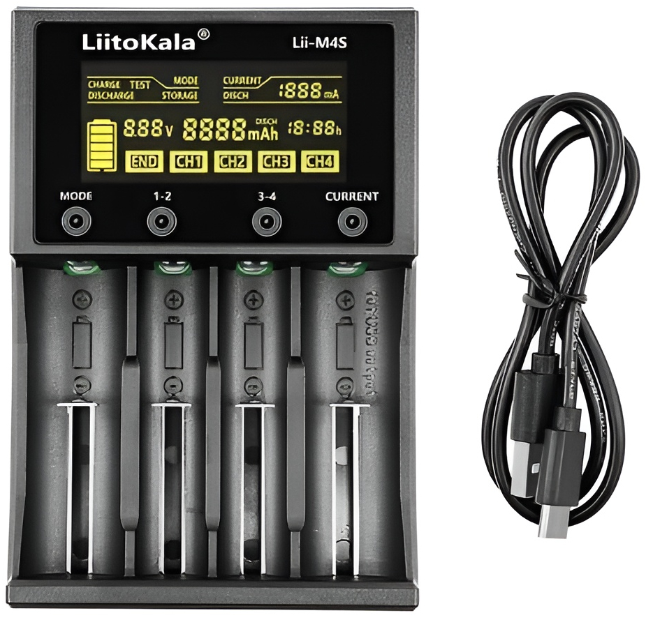 Зарядное устройство LiitoKala Lii-M4S цена 835.00 грн - фотография 2