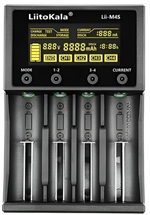 Зарядное устройство LiitoKala Lii-M4S в интернет-магазине, главное фото