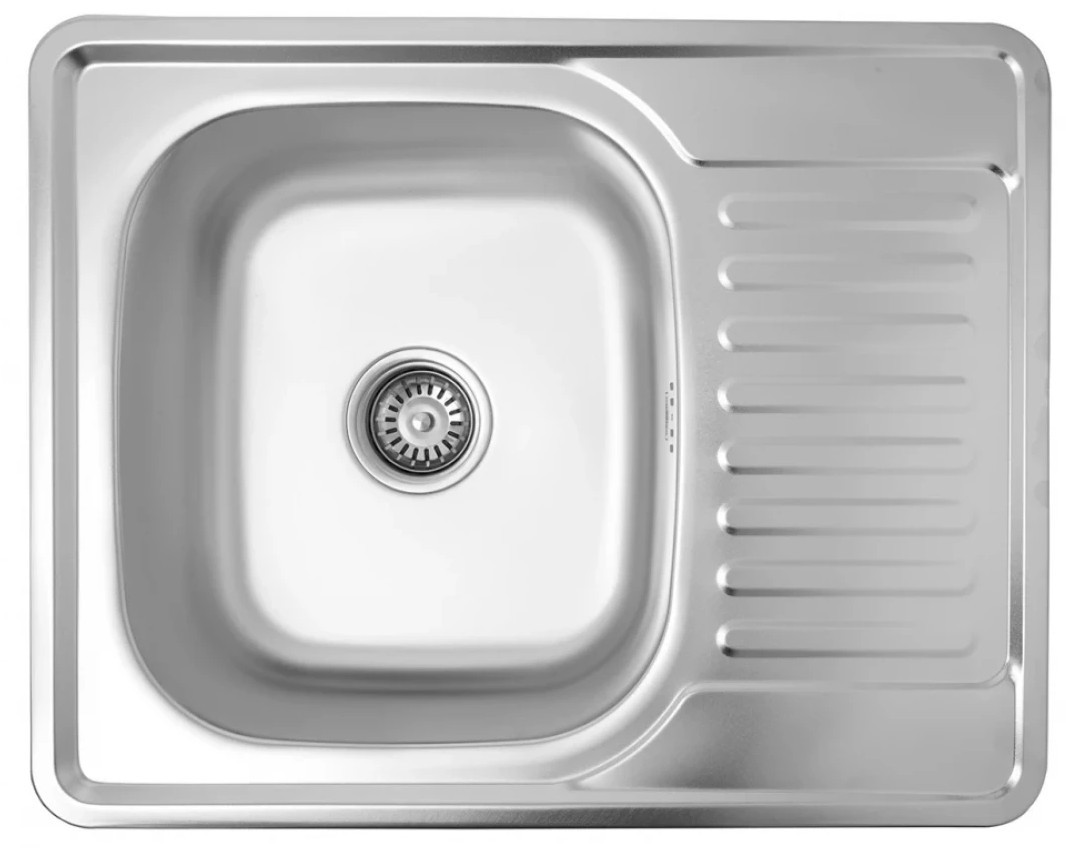 Кухонна мийка довжина 500 мм Kroner KRP Satin - 6350 (0,8 мм) в Києві