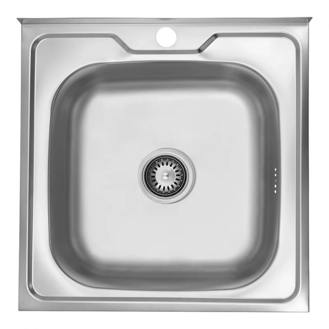 Характеристики кухонна мийка ширина 500 мм Kroner KRP Satin - 5050 (0,6 мм)