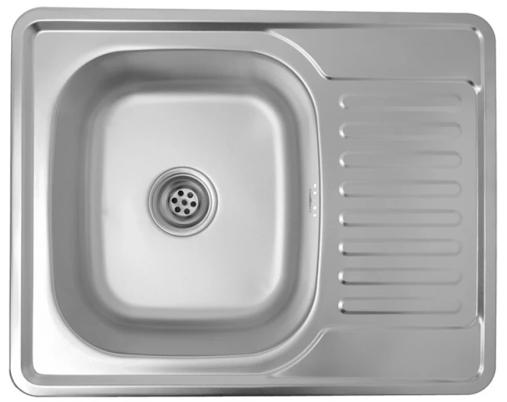 Кухонна мийка довжина 500 мм Kroner KRP Dekor - 6350 (0,8 мм)
