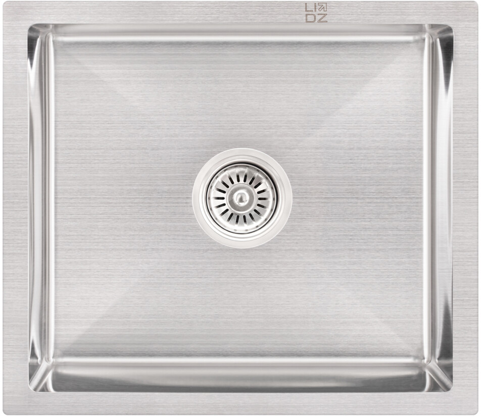 Характеристики кухонна мийка ширина 520 мм Lidz H5245 3.0/1.0 мм Brush (LIDZH5245BRU3010)