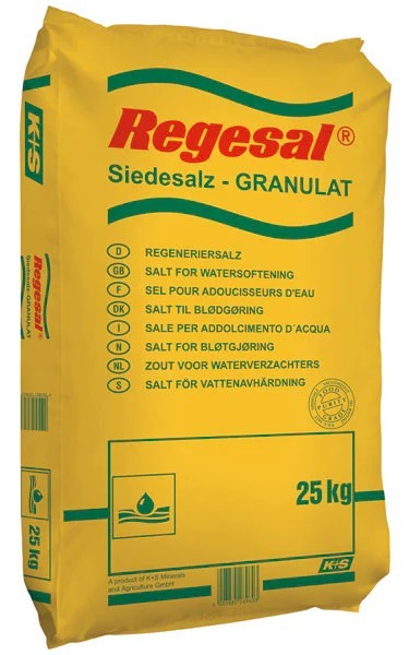 Засыпка для фильтра Regesal соль таблетированная 25 кг в интернет-магазине, главное фото