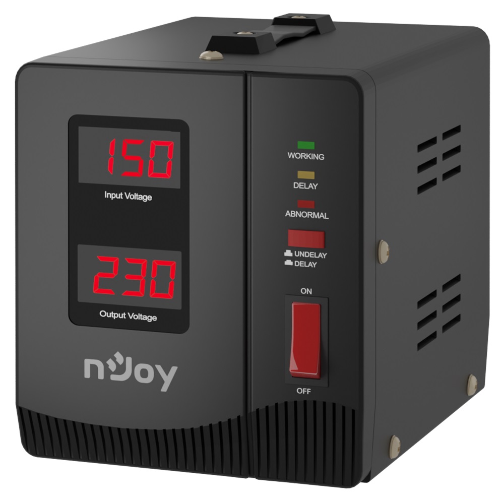 Стабілізатор з розетками nJoy Alvis 1000 (AVRL-10001AL-CS01B) AVR