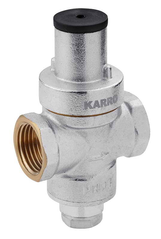 Цена редуктор давления воды Karro 1/2" KR-80837 в Днепре