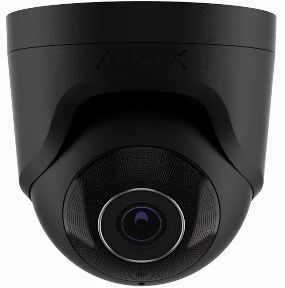 Камера Ajax для відеоспостереження Ajax TurretCam (5 Mp/2.8 mm) Black