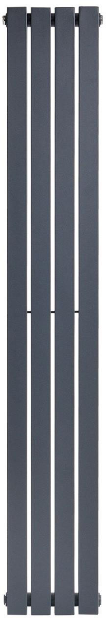 Трубчатый радиатор отопления ArttiDesign Terni 4/1800/236 серый матовый