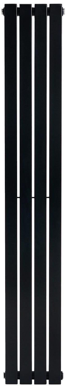 Трубчатый радиатор отопления ArttiDesign Terni 4/1800/236 чёрный матовый