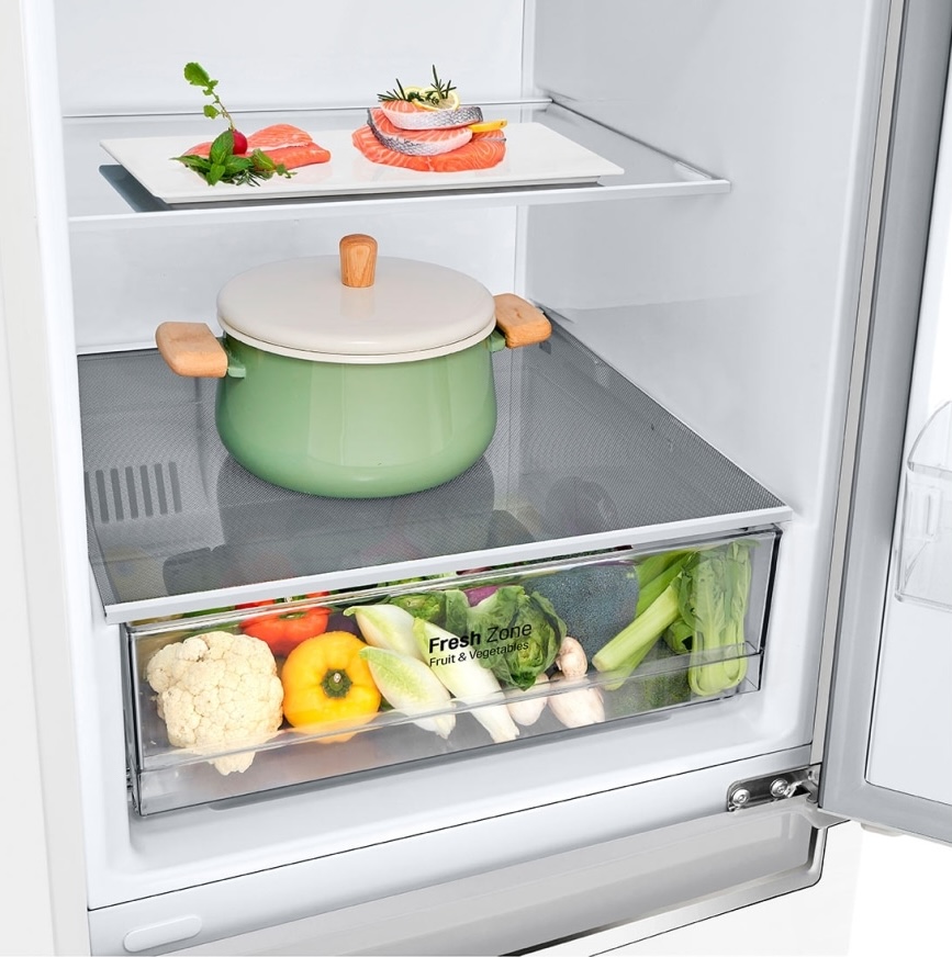 огляд товару Холодильник LG GC-B459SQCL - фотографія 12