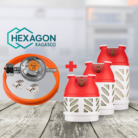 Подарок  к газовым баллонам Hexagon Ragasco! Вместе выгоднее! 