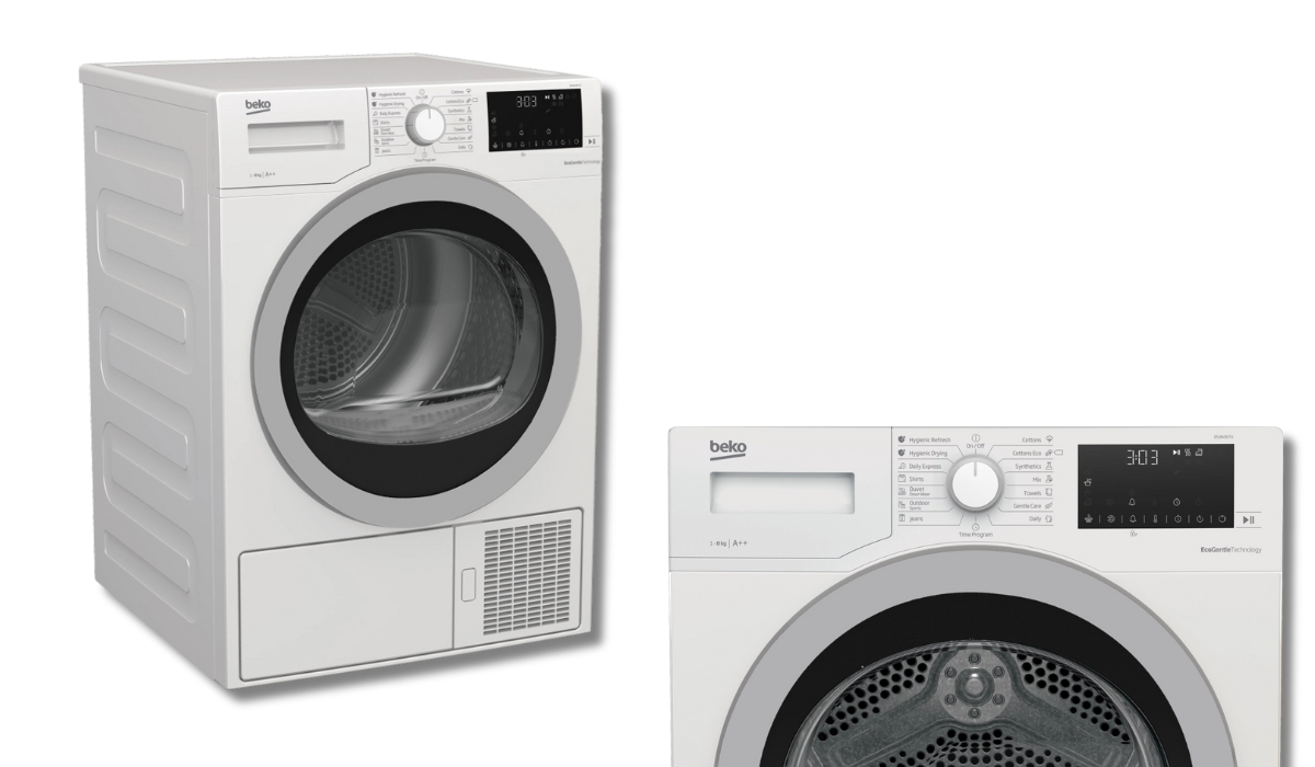 Надежная сушильная машина - Beko DS8439TX в рейтинге самых надежных
